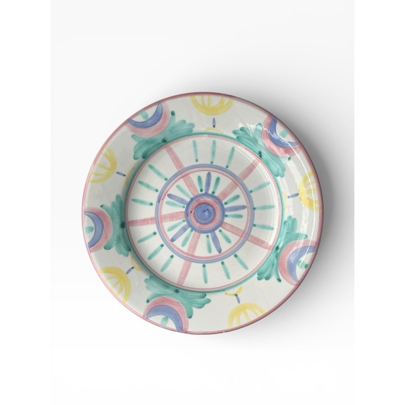 Vietri Other - Vintage Vietri Italy 1986 Dinner Plate Colore collection Hand Painted Signed